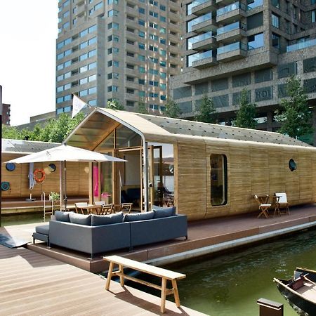 Wikkelboat Nr4 at Floating Rotterdam Rijnhaven Villa Eksteriør bilde