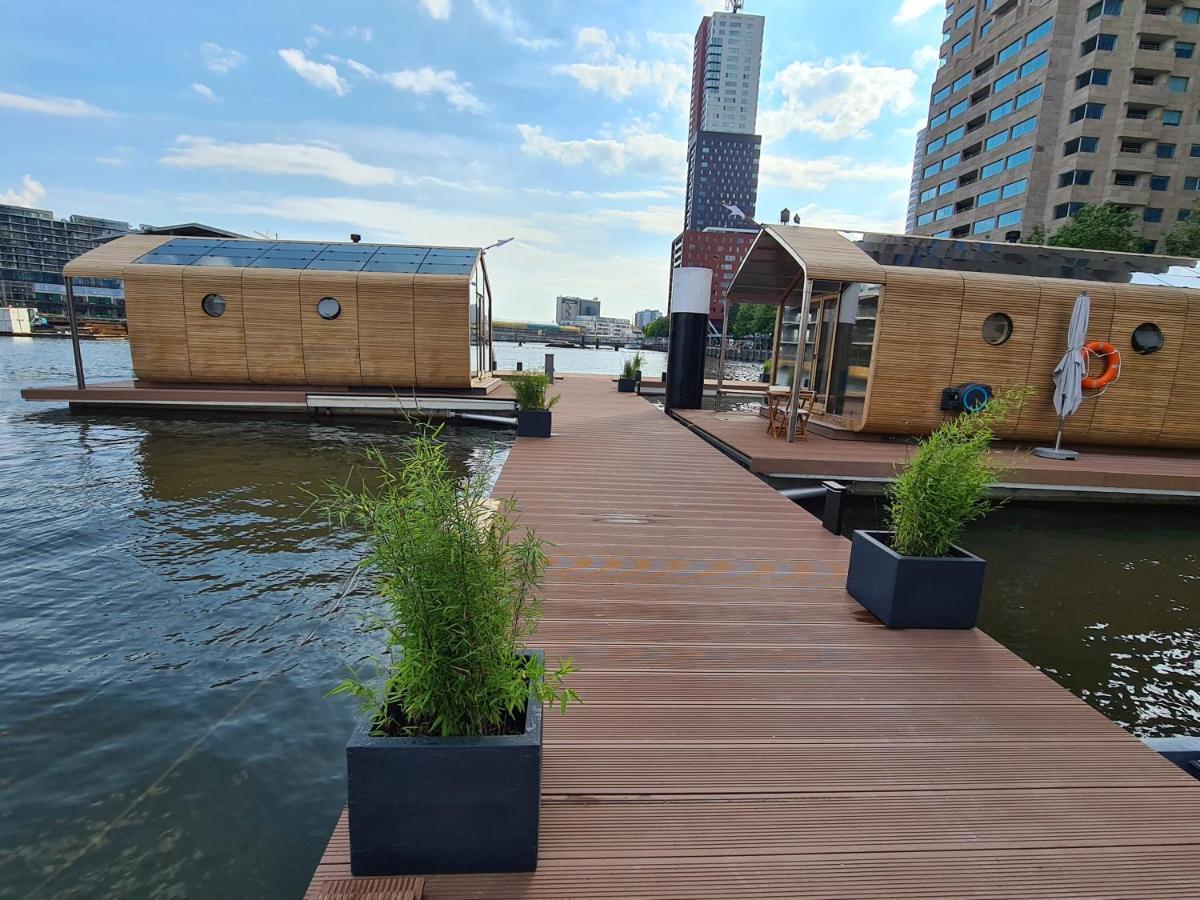 Wikkelboat Nr4 at Floating Rotterdam Rijnhaven Villa Eksteriør bilde