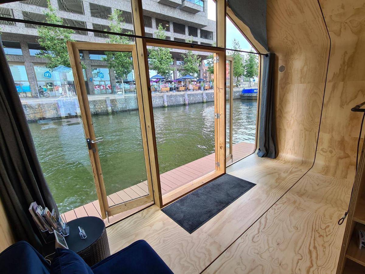 Wikkelboat Nr4 at Floating Rotterdam Rijnhaven Villa Eksteriør bilde