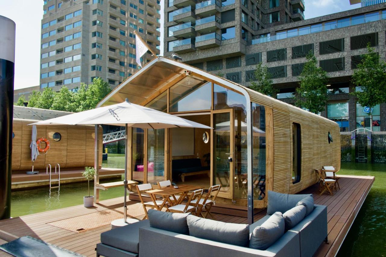 Wikkelboat Nr4 at Floating Rotterdam Rijnhaven Villa Eksteriør bilde