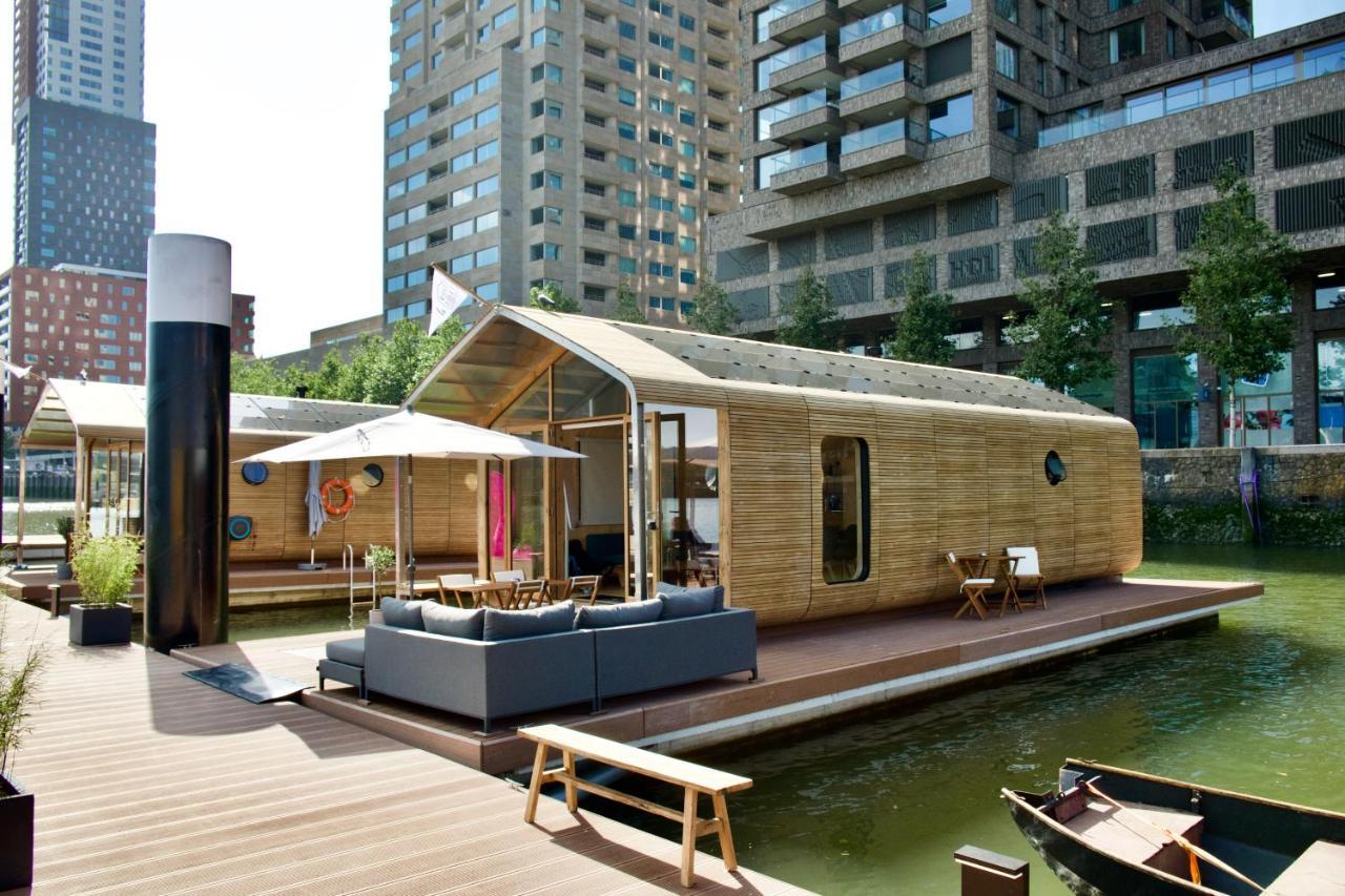 Wikkelboat Nr4 at Floating Rotterdam Rijnhaven Villa Eksteriør bilde
