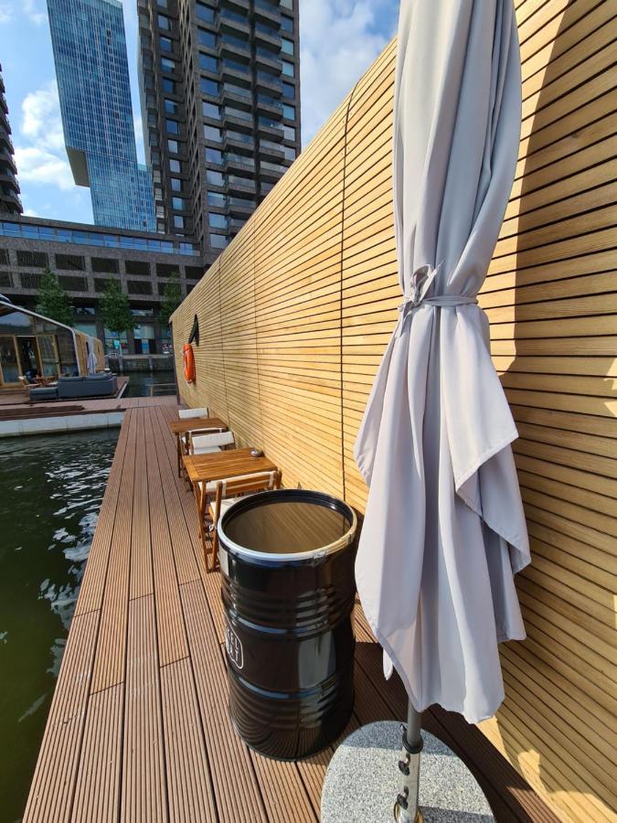 Wikkelboat Nr4 at Floating Rotterdam Rijnhaven Villa Eksteriør bilde