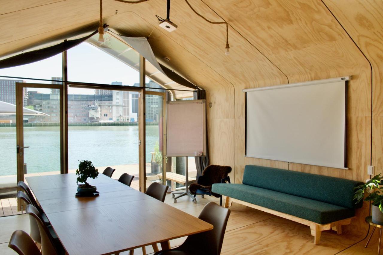Wikkelboat Nr4 at Floating Rotterdam Rijnhaven Villa Eksteriør bilde