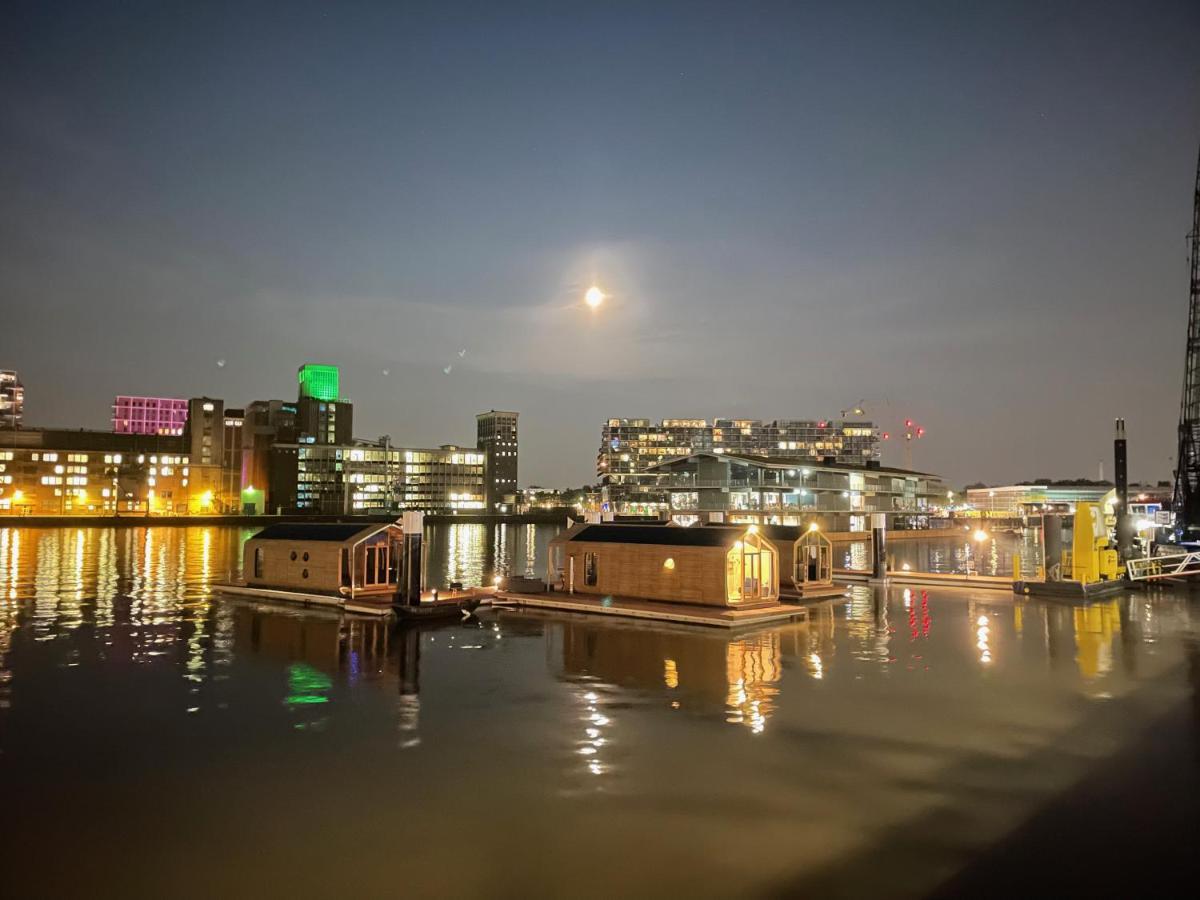 Wikkelboat Nr4 at Floating Rotterdam Rijnhaven Villa Eksteriør bilde
