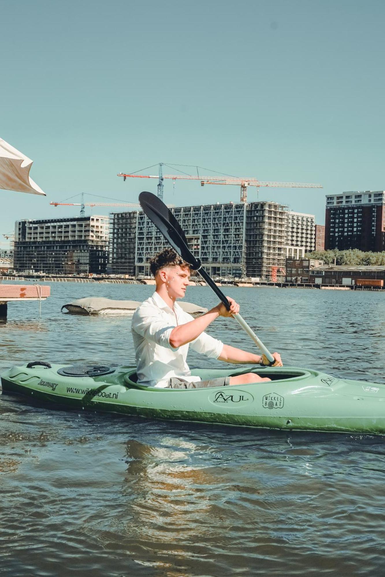 Wikkelboat Nr4 at Floating Rotterdam Rijnhaven Villa Eksteriør bilde