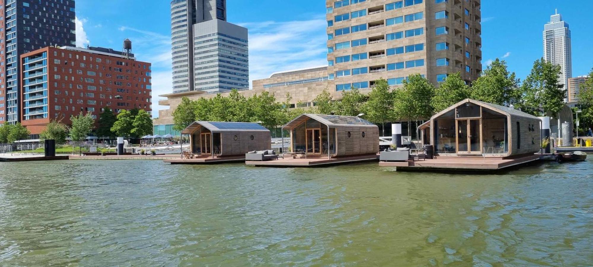 Wikkelboat Nr4 at Floating Rotterdam Rijnhaven Villa Eksteriør bilde