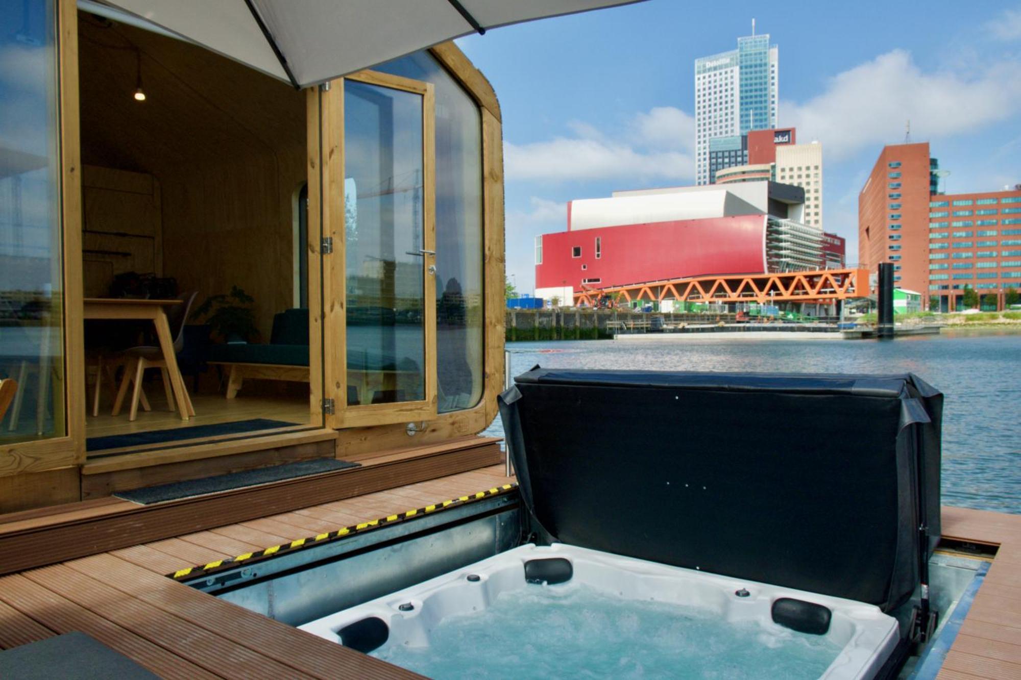 Wikkelboat Nr4 at Floating Rotterdam Rijnhaven Villa Eksteriør bilde